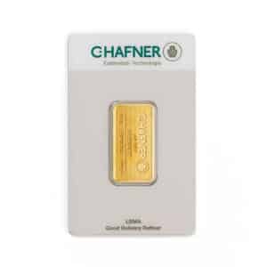 Goldbarren 10g - C. Hafner