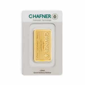 Goldbarren 1oz - C. Hafner