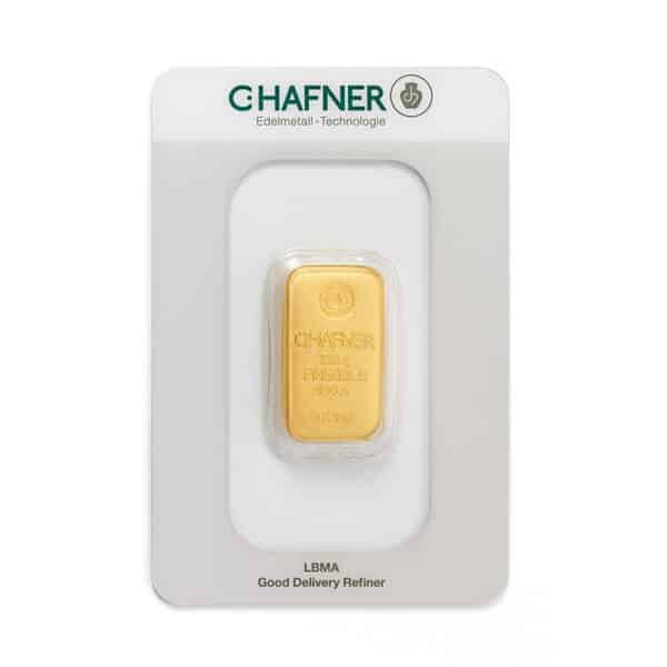 Goldbarren 250g - C. Hafner