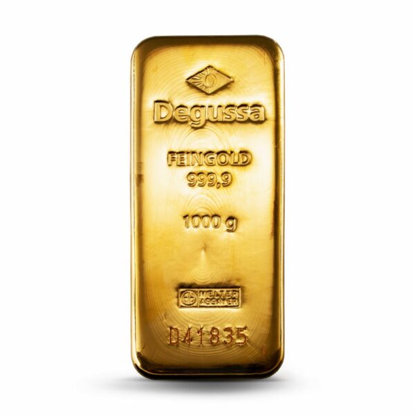 Goldbarren 1000g - Degussa