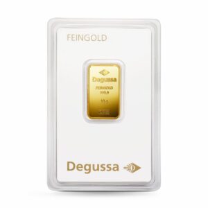 Goldbarren 10g - Degussa