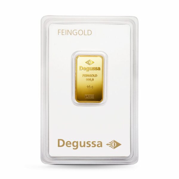 Goldbarren 10g - Degussa