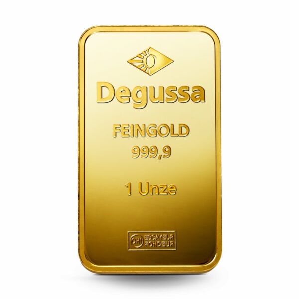 Goldbarren 1oz - Degussa – Bild 3