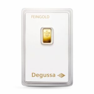 Goldbarren 1g - Degussa