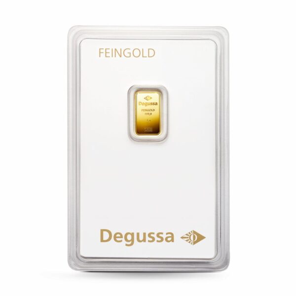 Goldbarren 1g - Degussa