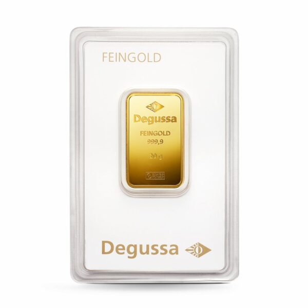 Goldbarren 20g - Degussa