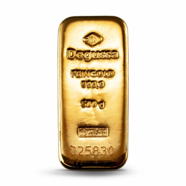 Goldbarren 500g - Degussa