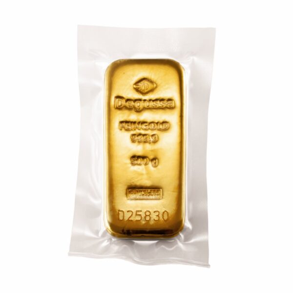Goldbarren 500g - Degussa – Bild 4