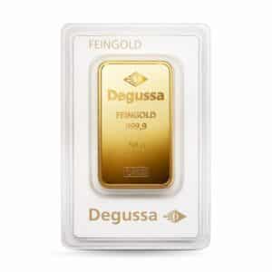 Goldbarren 50g - Degussa