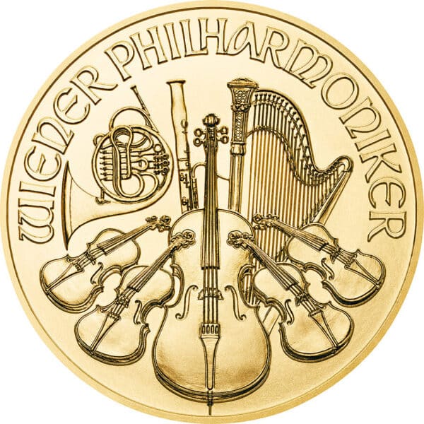 Gold Wiener Philharmoniker 1oz (verschiedene Jahrgänge) – Bild 2
