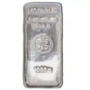 Silberbarren 1000g